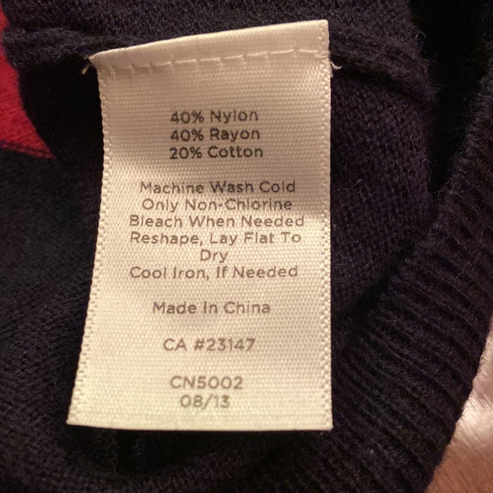 Color block Talbots sweater - Picture 4 of 9